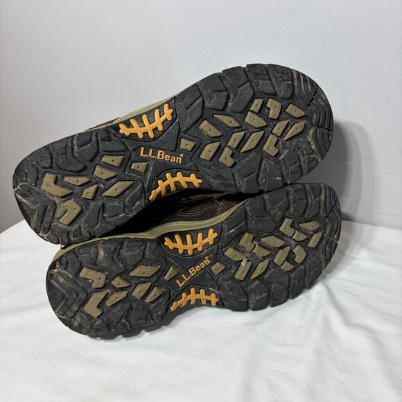 L.L. Bean Boots Trail Model Hiking TEK 2.5 Waterproof Lace Up Rugged Mens 9M main image 4